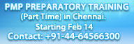 PPM Preparatory Training program in Chennai starting from Feb 14, 2011